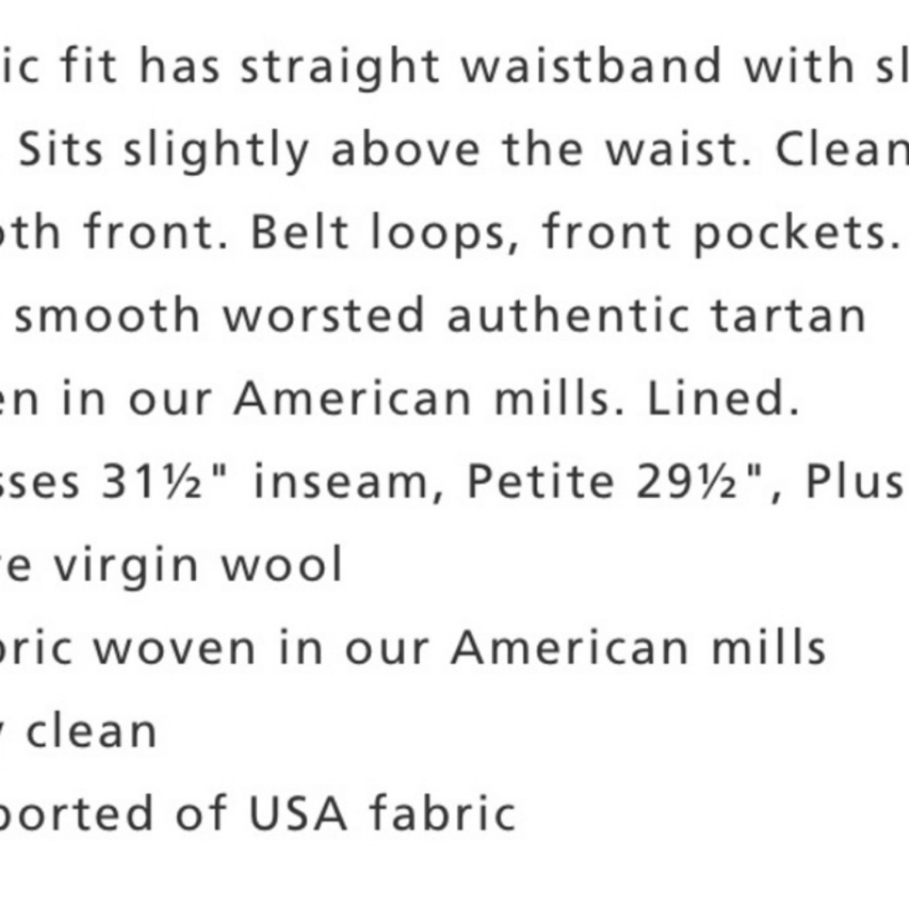 Pendleton Plaid Hi Waisted Knockabout Slacks - image 6